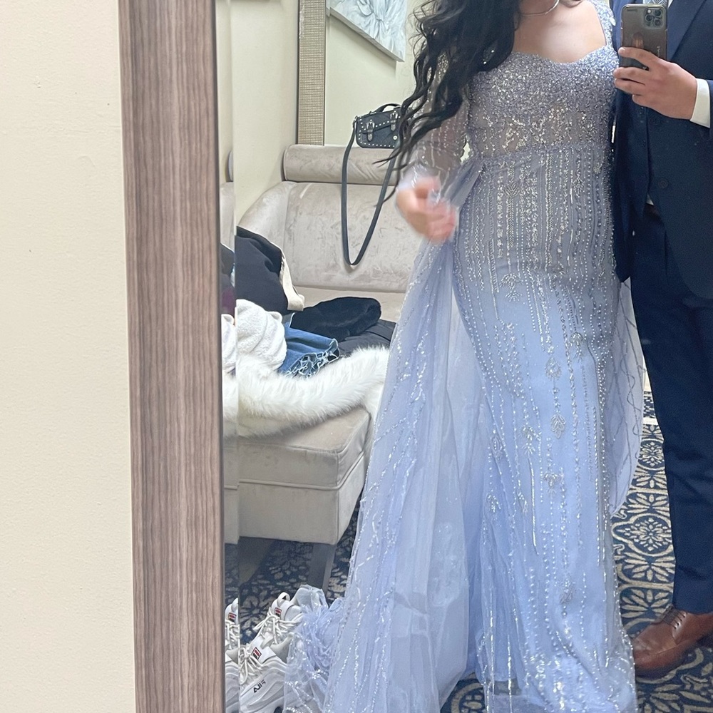 Blue/Lilac Homecoming Dress